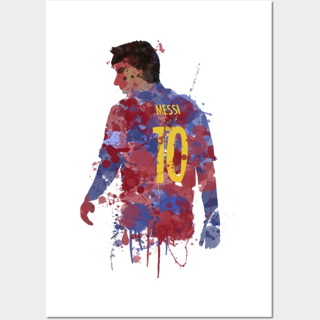 Lionel Messi - Barcelona Legend Wall Art by FootballArcade